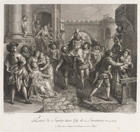 KG 12968
          <br/>
          Entrée van Sancho op het eiland Barataria.
          <br/>
          <em>Tardieu, Jacques Nicolas (1718-1795)</em>